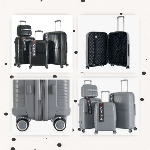 Set De 4 Valijas Rigidas Lavon Giro 360 Beauty(Perfectas para viajar)