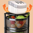 [Llévate 2 y paga 1] Frutero Articulado de Acero Inoxidable Giratorio de 4/5 Niveles + REGALO: Kit de Utensilios de Cocina