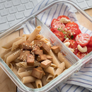 Kit de 15 Potes Herméticos de Vidrio +  Regalos: 10 Vasos de Vidrio Aruba