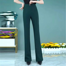 [Llevá 3 Pagá 2] Pantalón Social Femenino en Seda Hielo y Poliéster Diorah (Diseño Fino y Encantador)