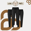 [Llevá 3 Pagá 2] Pantalón Lana en Tejido de Algodón y Poliéster con Interior de Peluche (Calentito, Elegante y Súper Cómodo!)