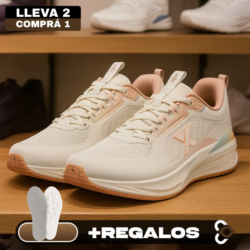 [Llevá 2 Pagá 1] Zapatillas Ortopédicas Femeninas Simp con Suela Antideslizante (Comodidad Premium y Corrección de la Pisada) + Plantilla Ortopédica de Regalo