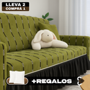 [Llevá 2 Pagá 1] Funda para Sofá Completa en Algodón +2 Regalos: Fundas para Almohadones