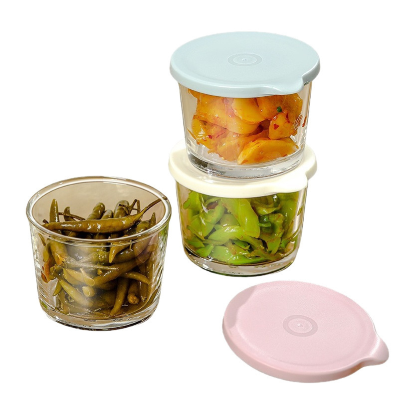 [Llevá 5 Pagá 3] Juego de Potes FreshSeal de Vidrio Templado (Mantiene el Sabor y el Orden de tu Cocina)